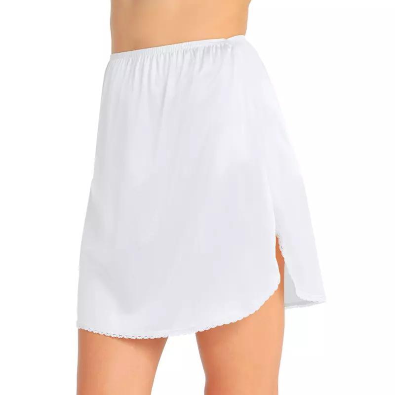 Vanity Fair Lingerie® Satin Glance™ Slit Pettislip - 20-in. - 11760, Women's, Size: XXLARGE 20, White Product Image