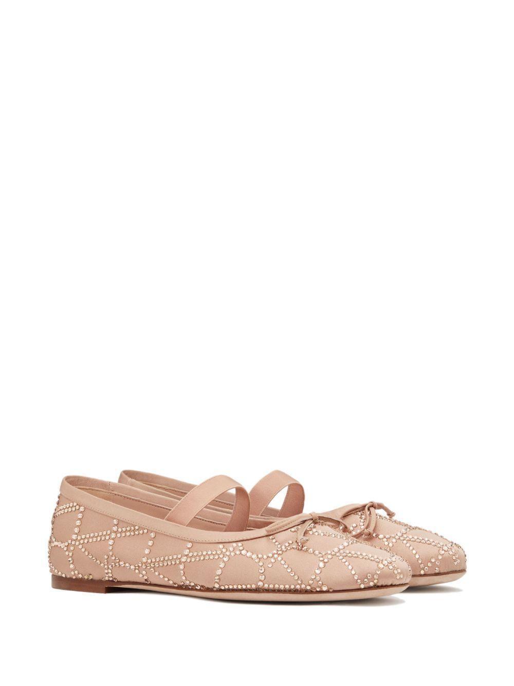 Toile Iconographe embellished ballerina shoes Product Image
