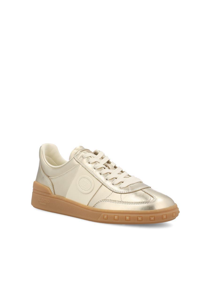VALENTINO GARAVANI Sneakers In Platinum/ivory/amber Product Image