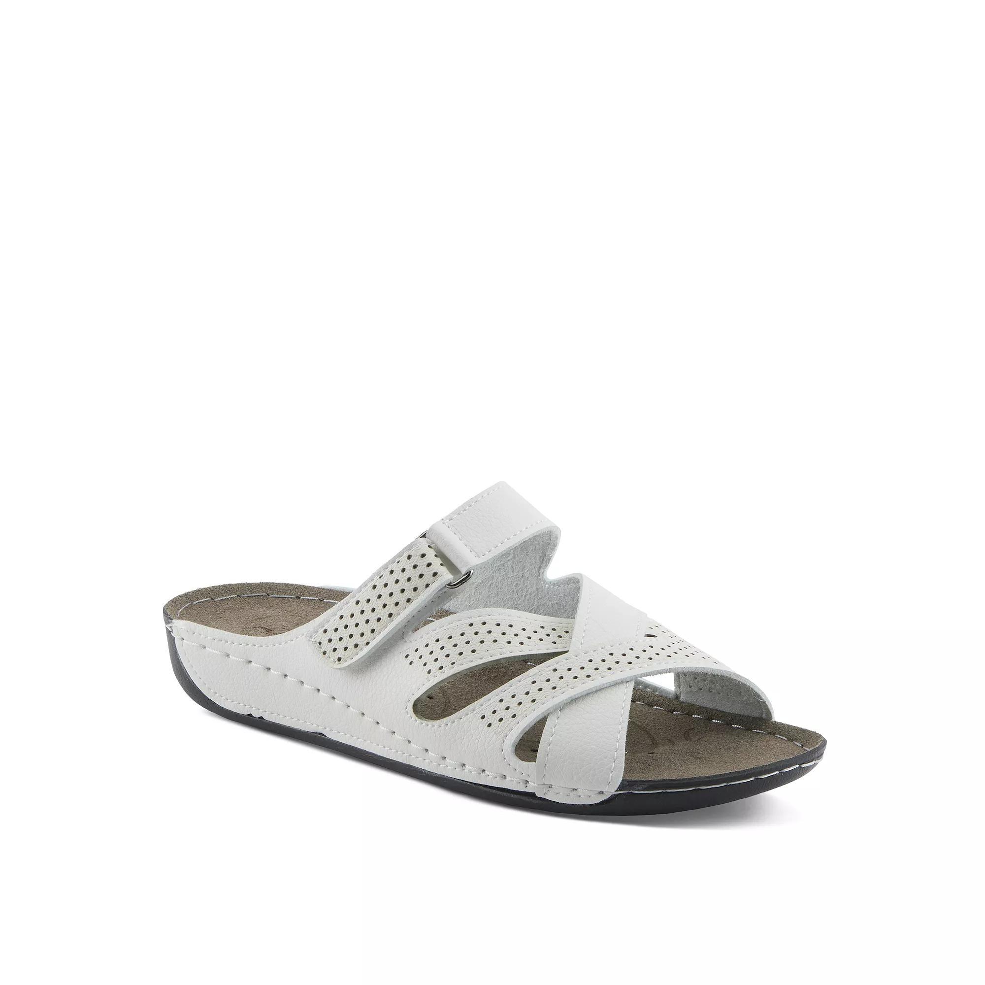 Flexus by Spring Step Karl Women's Slide Sandals, Size: 38, White Product Image