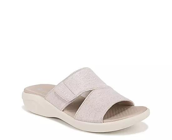 LifeStride Carefree Women's Slide Sandals, Size: 7.5 Wide, Blue Product Image