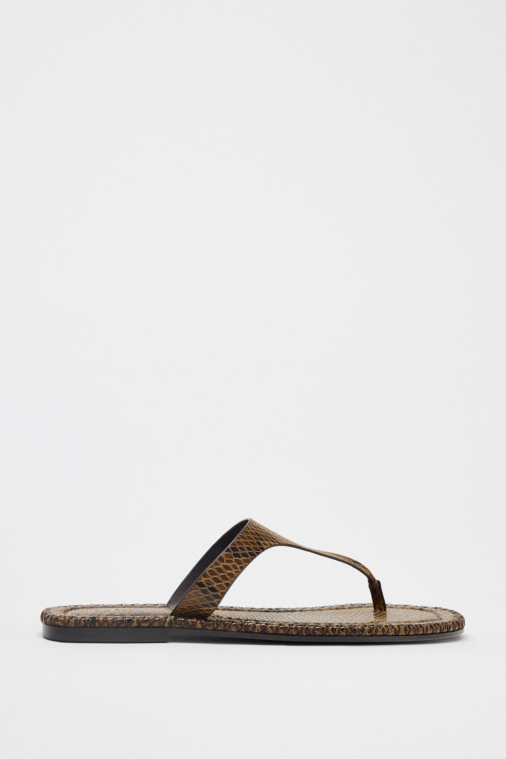 ANIMAL PRINT SANDALS Product Image