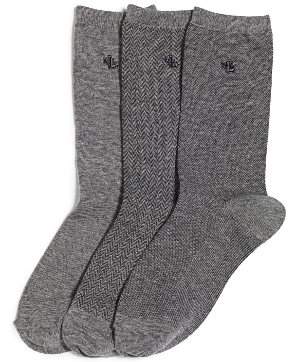 Lauren Ralph Lauren Womens Tweed Cotton Trouser 3 Pack Socks Product Image