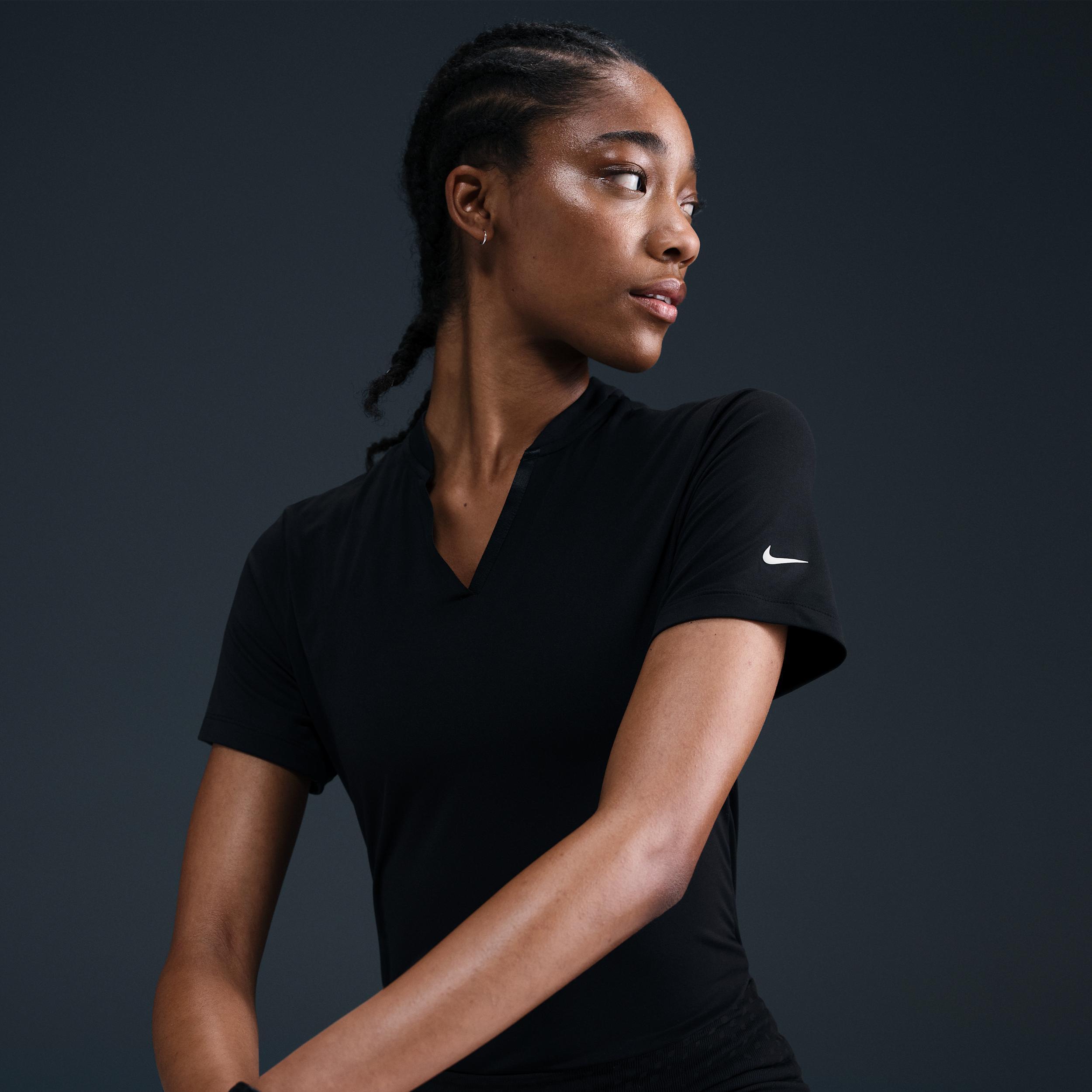 Nike Women's Tour Dri-FIT Short-Sleeve Blade Golf Polo Product Image