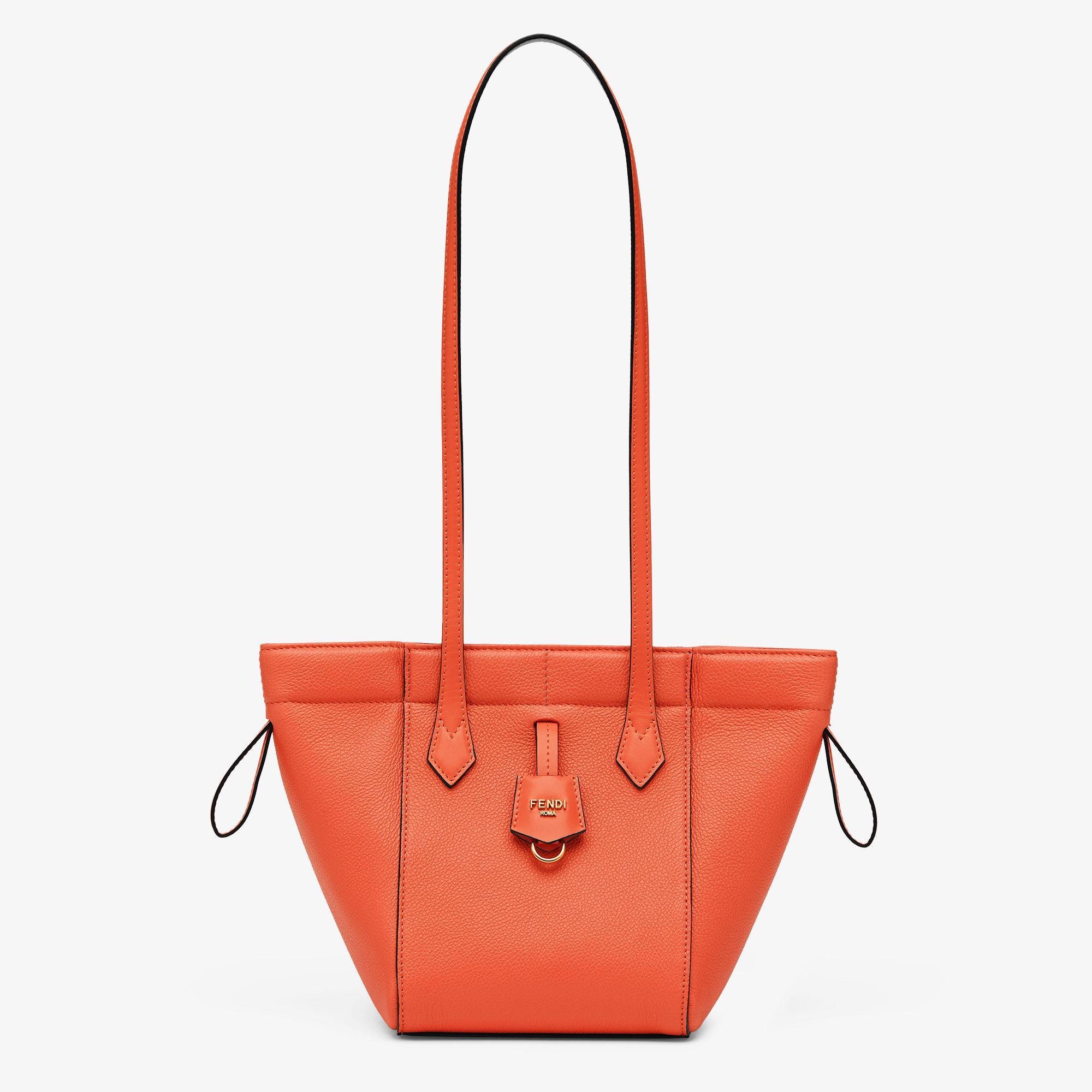 Fendi Origami MiniDove gray leather mini bag that can be transformed Product Image