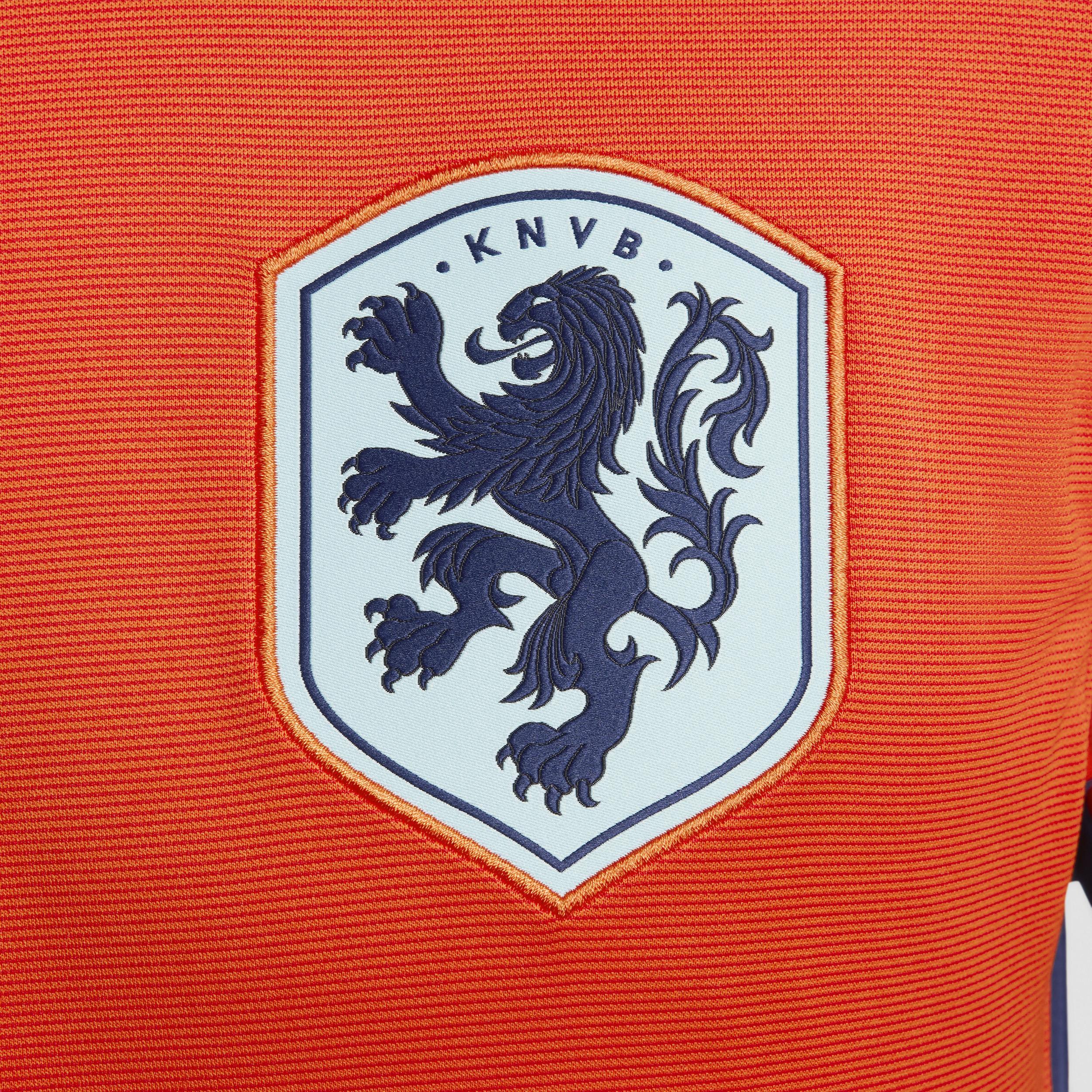 Netherlands (Team) 2024/25 Stadium Home Nike Men's Dri-FIT Soccer Replica Jersey Product Image