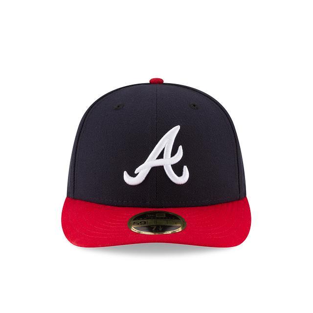 Atlanta Braves Authentic Collection Low Profile 59FIFTY Fitted Hat Male Product Image