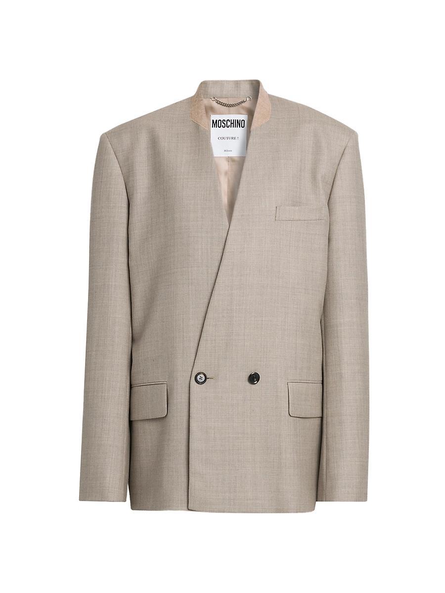 Womens Wool Oversized Jacket Product Image