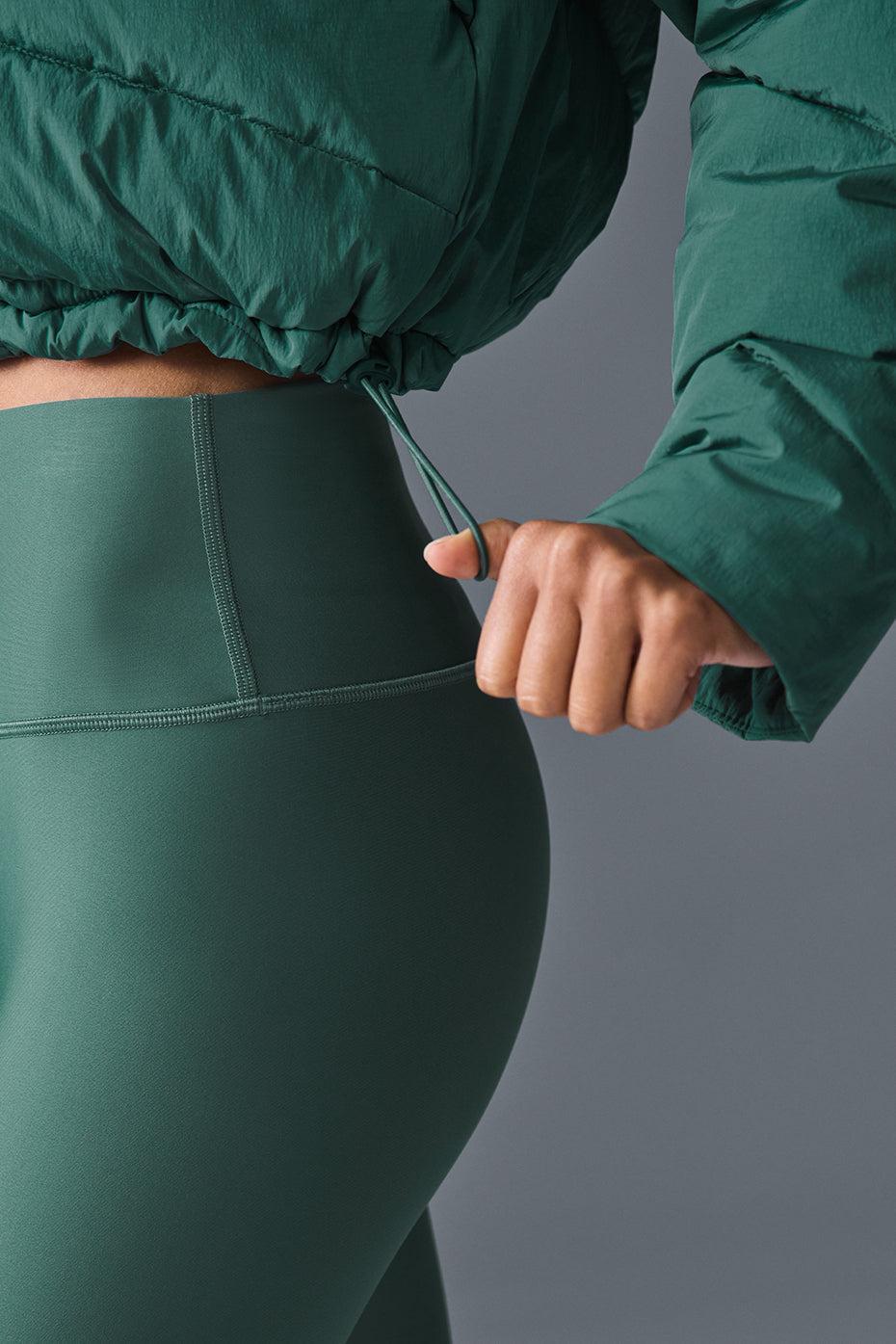 Airlift Winter Warm High-Waist Legging - Winter Ivy Product Image