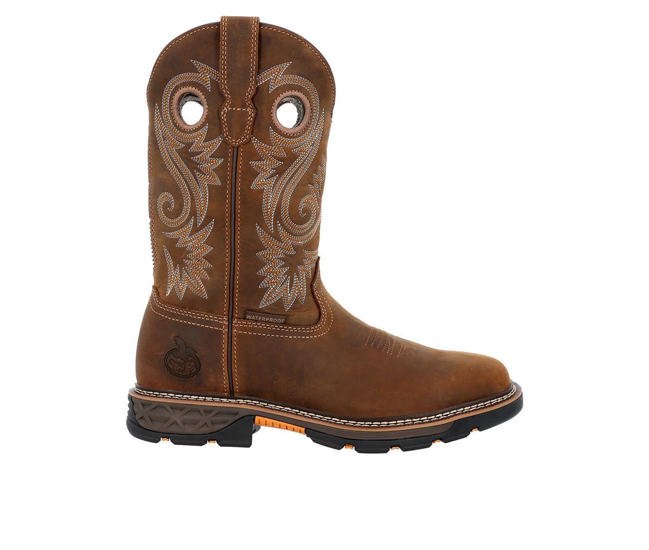 Men's Georgia Boot Carbo-Tec FLX Alloy Toe Waterproof Pull On Work Boots Product Image