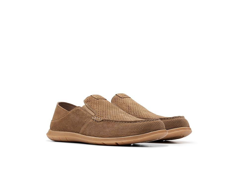 Clarks® Flexway Easy Men's Suede Shoes, Size: 8, Light Product Image