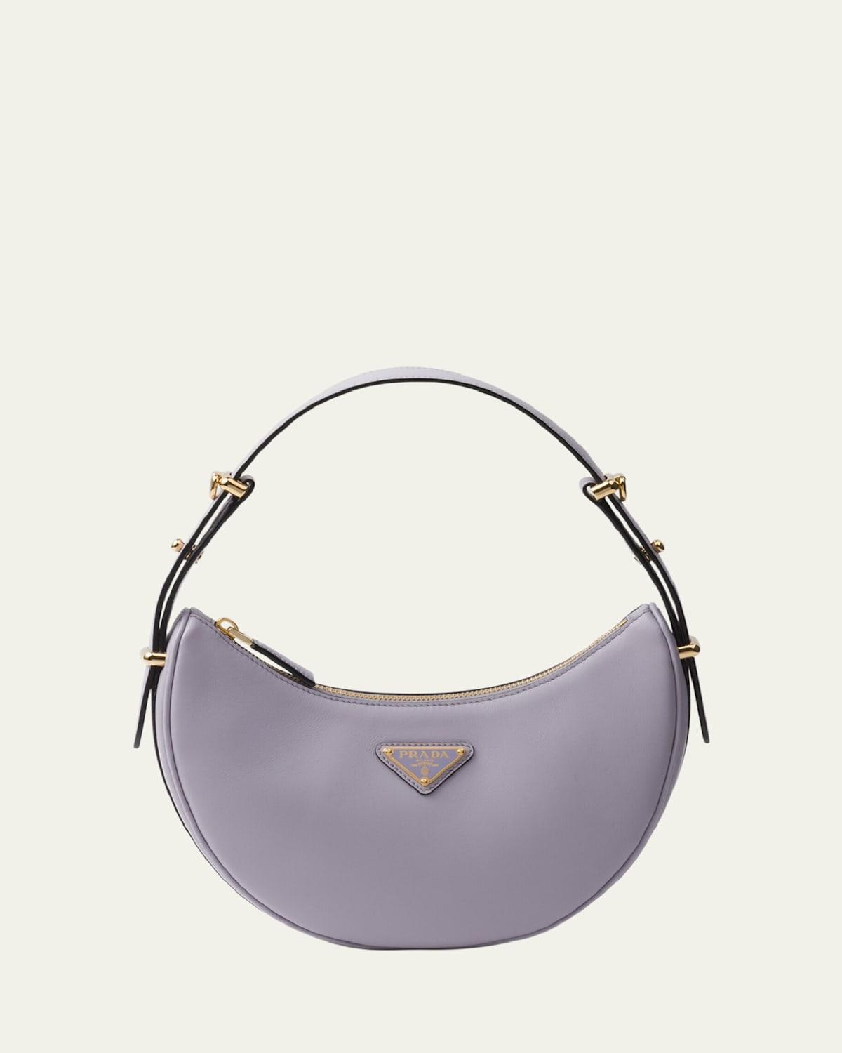 Womens Arqu Leather Shoulder Bag Product Image