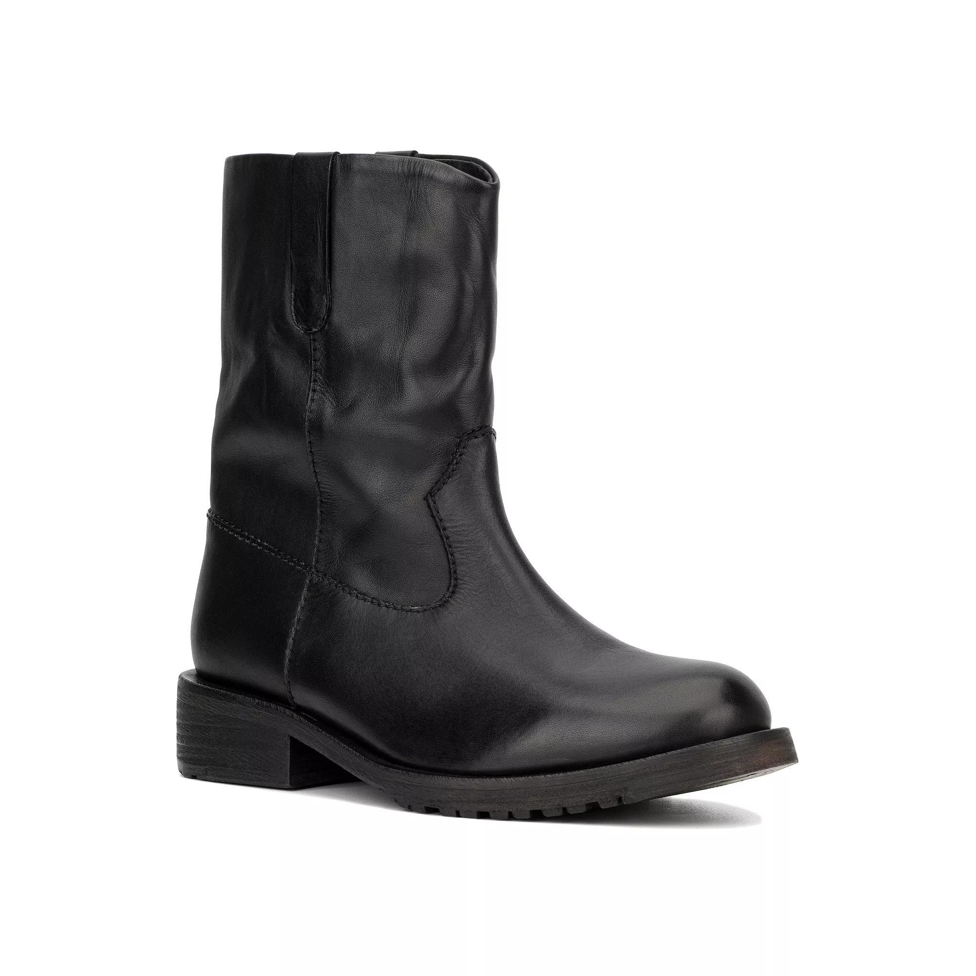 Vintage Foundry Co. Alaina Womens Leather Ankle Boots Product Image