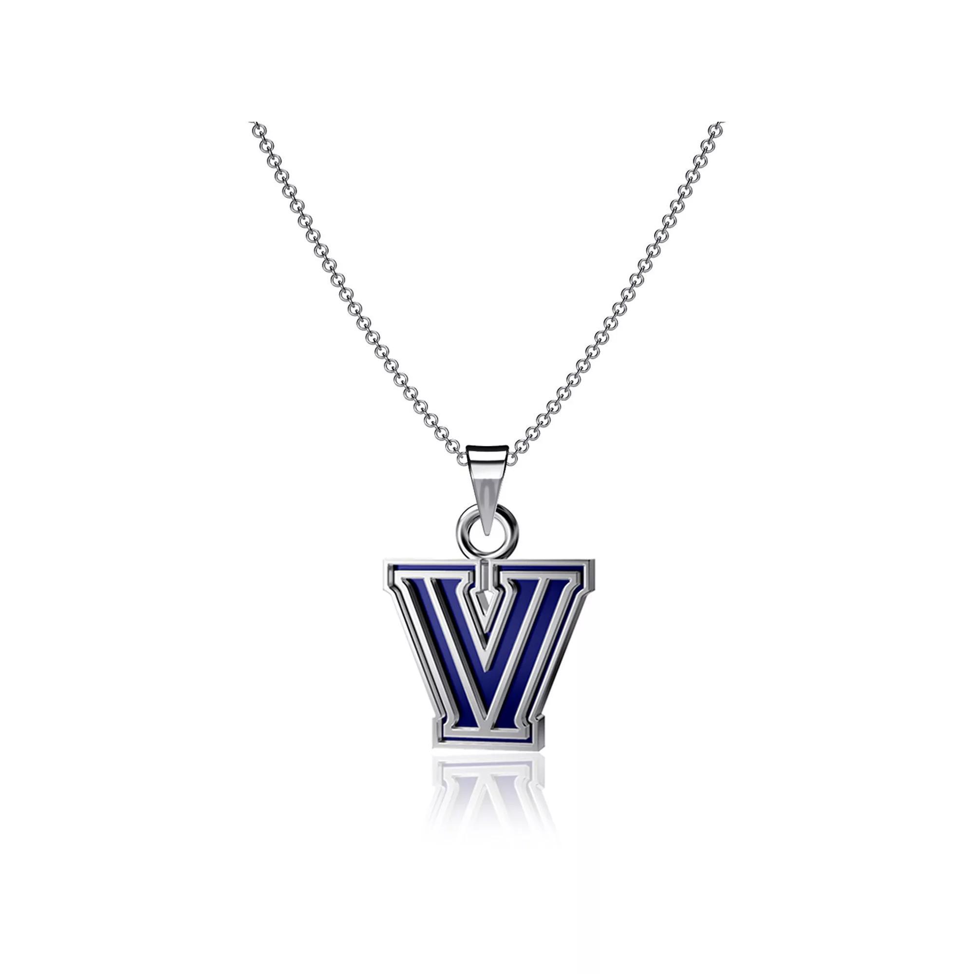 Dayna Designs Villanova Wildcats Enamel Pendant Necklace, Women's, Team Product Image