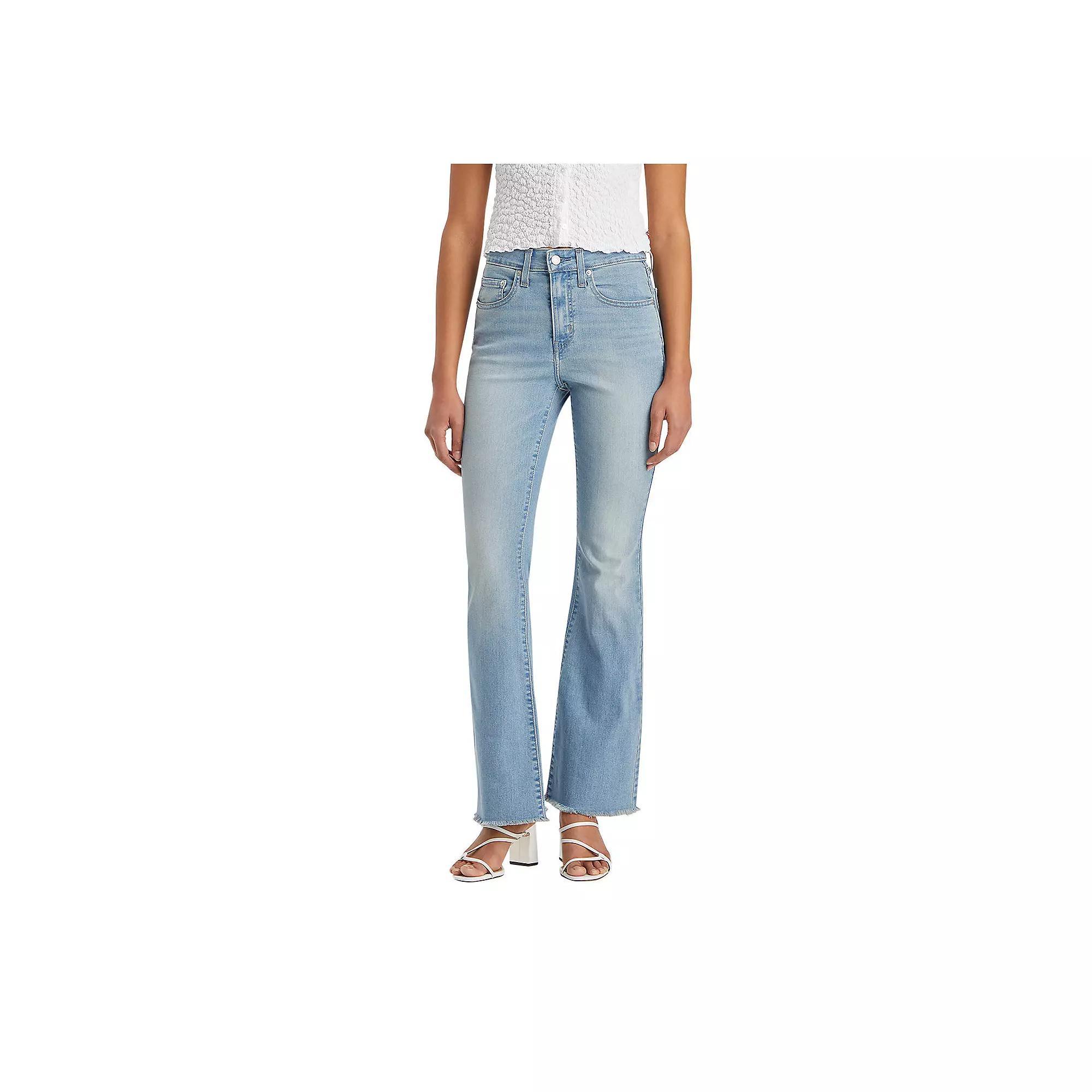 Women's Levi's® 726 High-Rise Flare Jeans, Size: 24(US 00)Medium, Light Of My Life Product Image