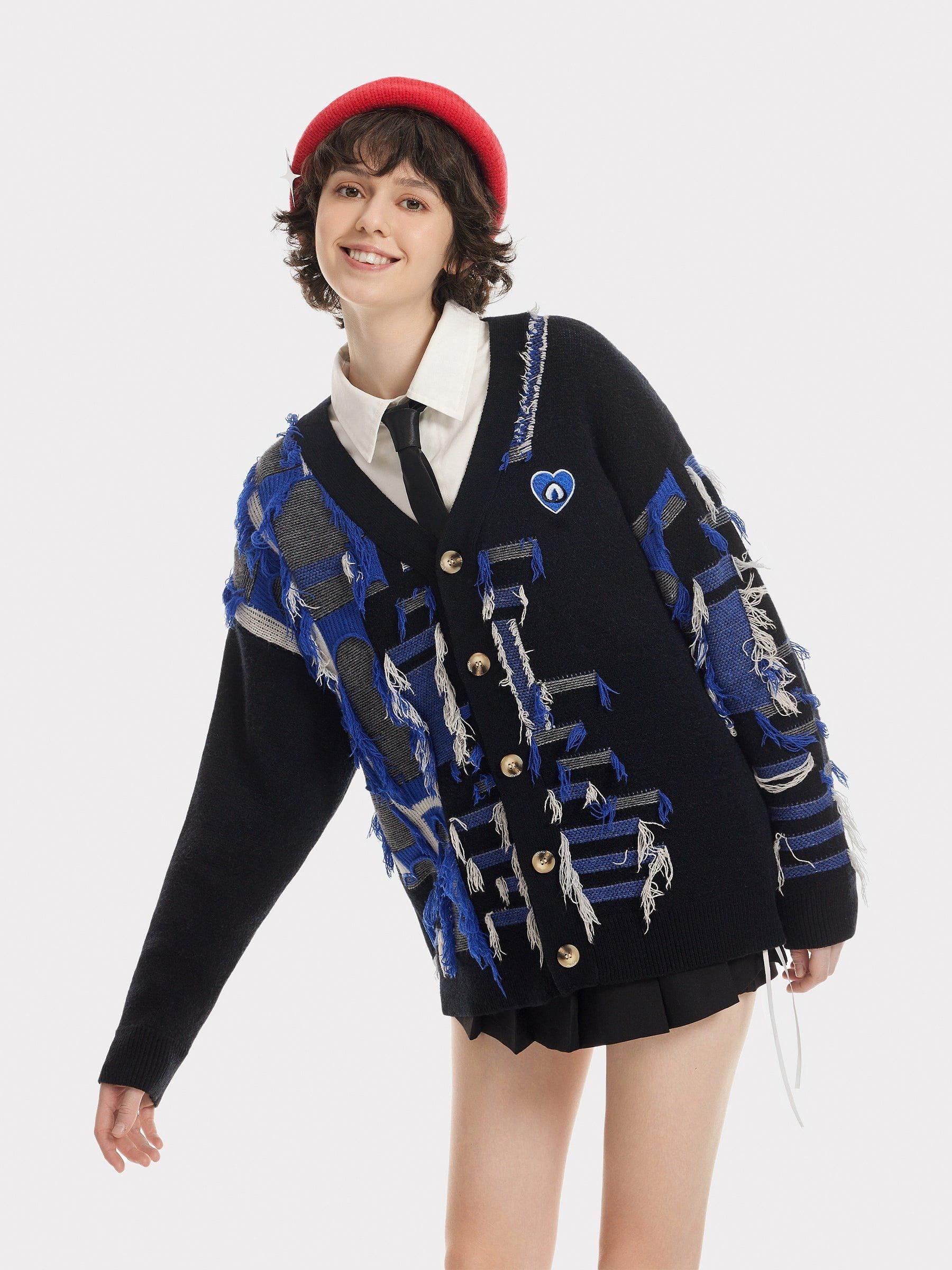 Aelfric Eden Tassel Patchwork Cardigan Product Image
