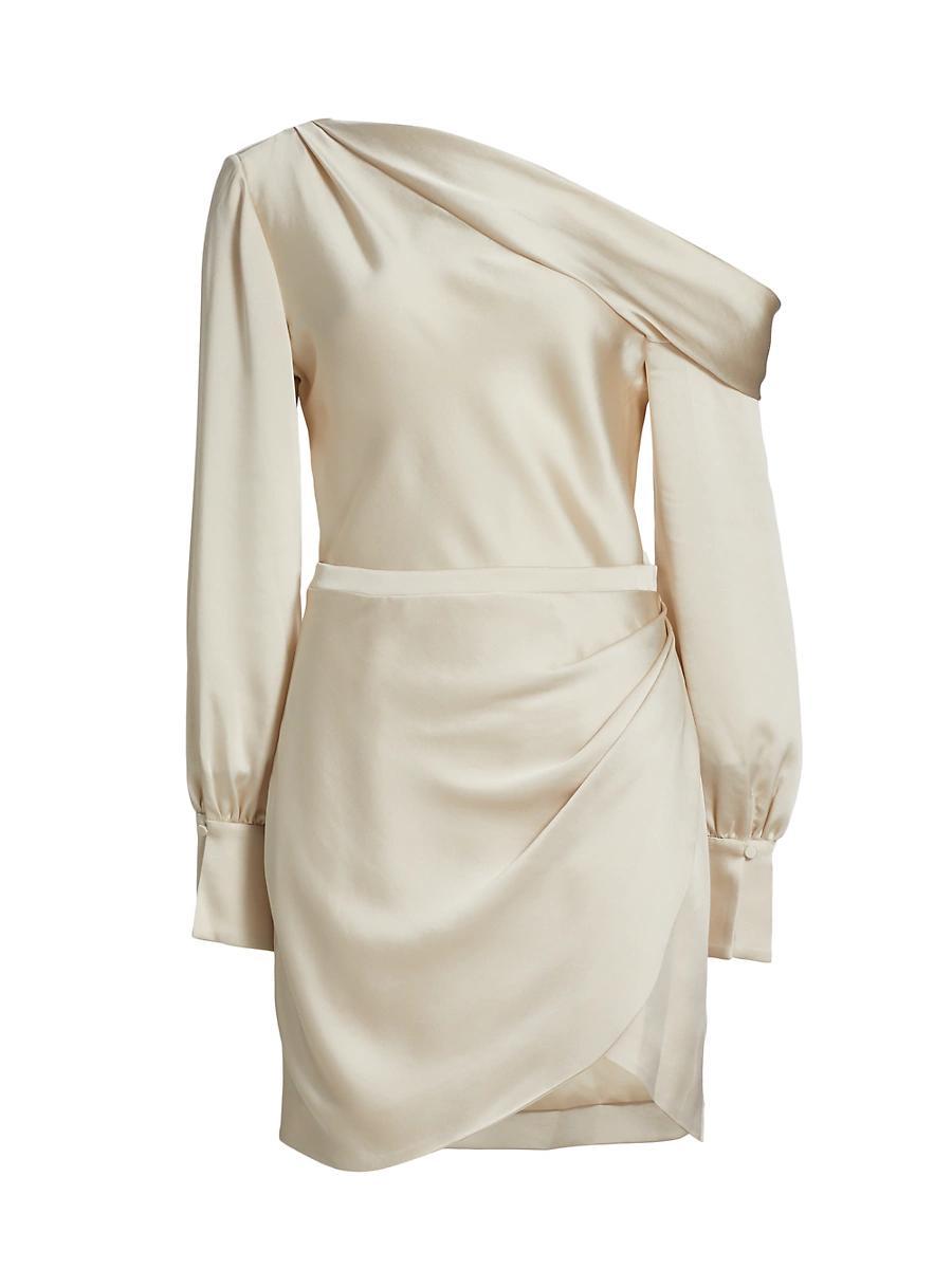Simkhai Cameron One Shoulder Mini Dress Product Image