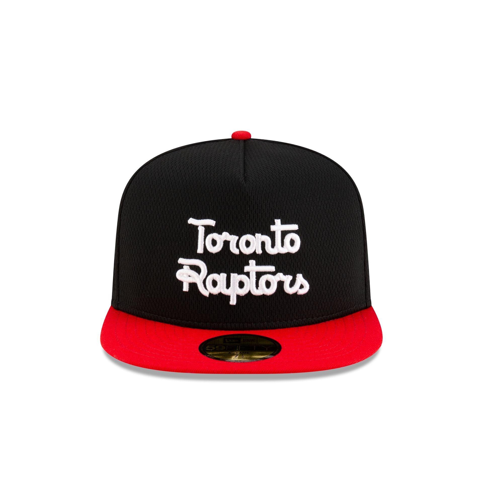 Toronto Raptors Dashmark Mesh 59FIFTY A-Frame Fitted Hat Male Product Image