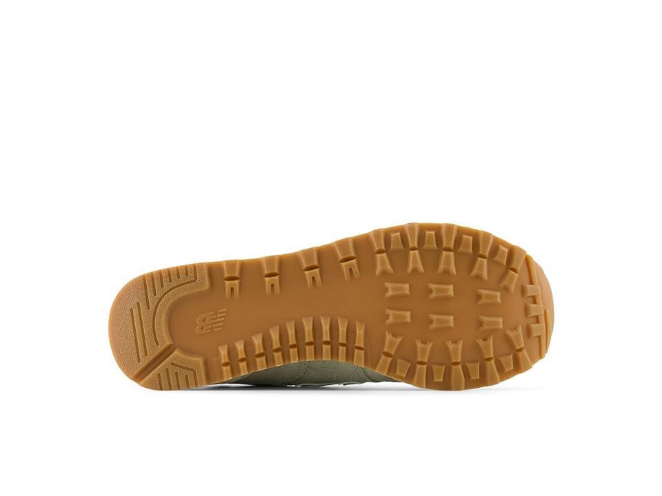 New Balance Classics WL574 (Olivine/Moonbeam) Women's Lace up casual Shoes Product Image