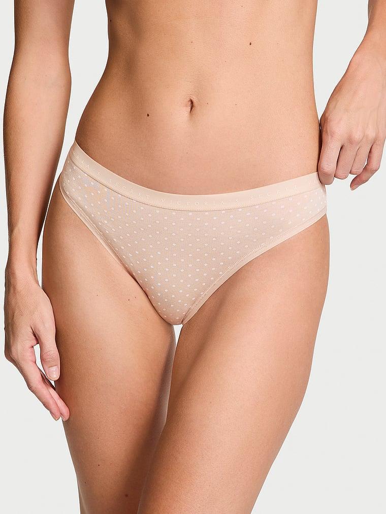 Seamless Lace-Trim Bikini Panty Product Image