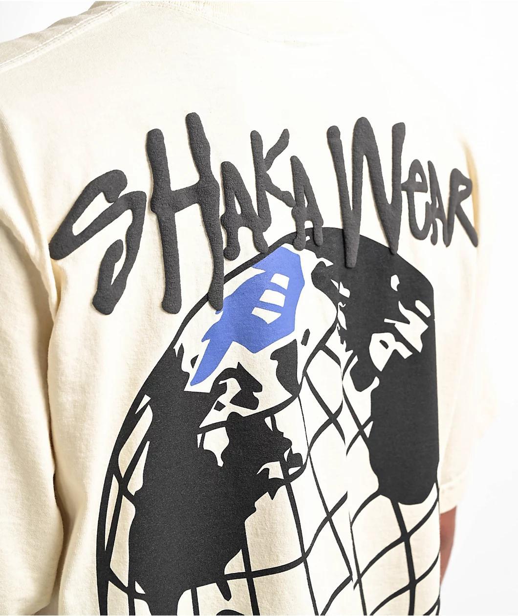 Primitive x Shaka Wear Takeover Cream T-Shirt Product Image