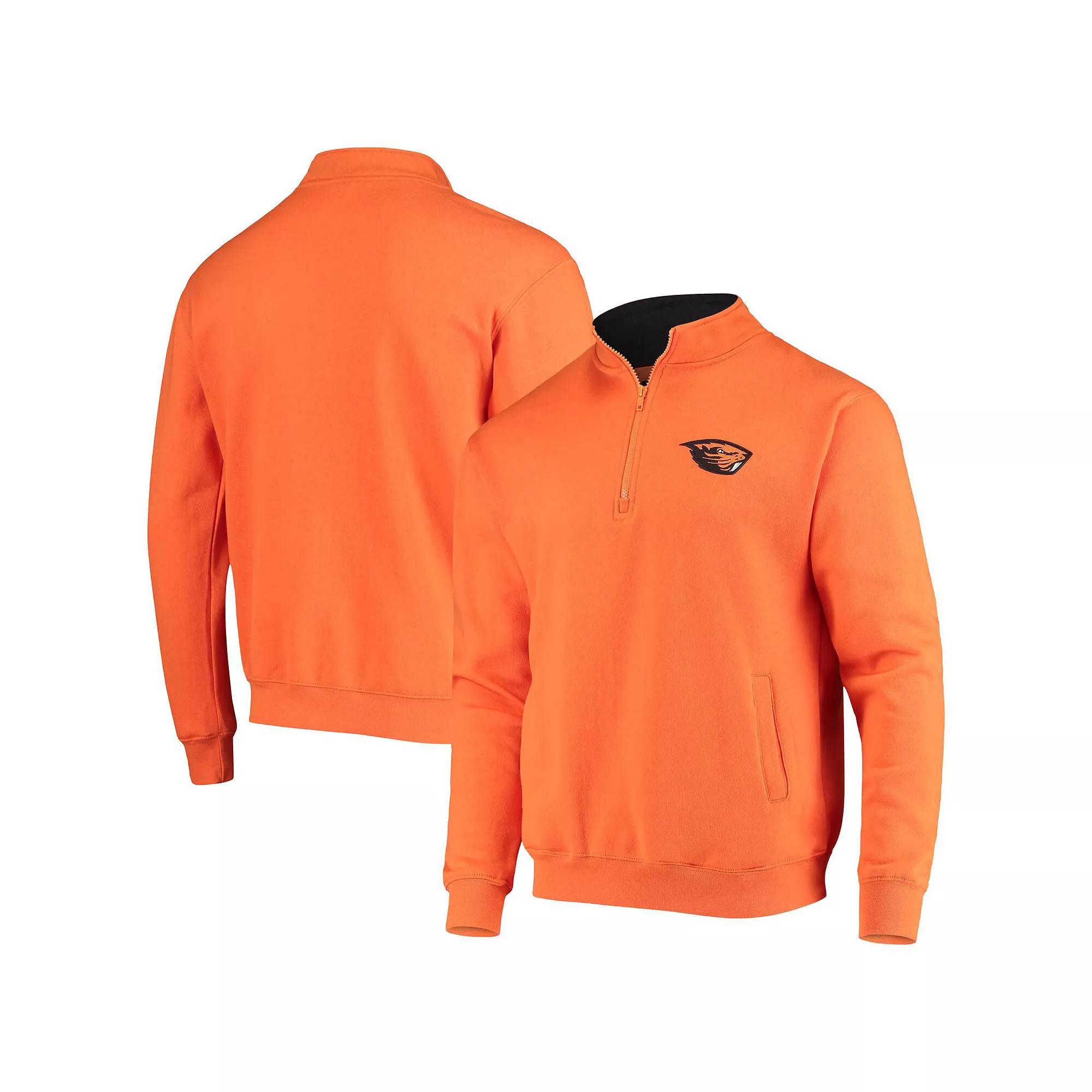 Men's Colosseum Orange Oregon State Beavers Tortugas Logo Quarter-Zip Jacket, Size: Small Product Image