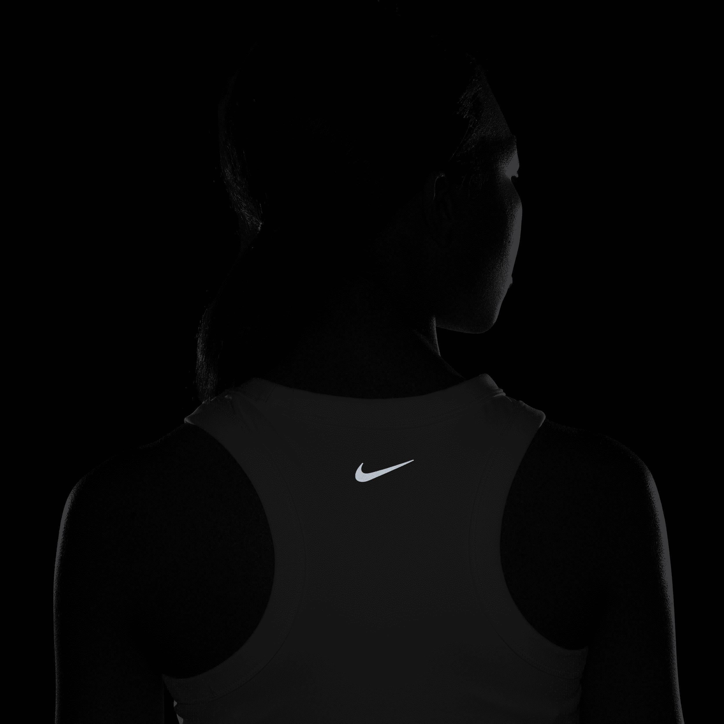 Nike Women's One Fitted Dri-FIT Cropped Tank Top Product Image
