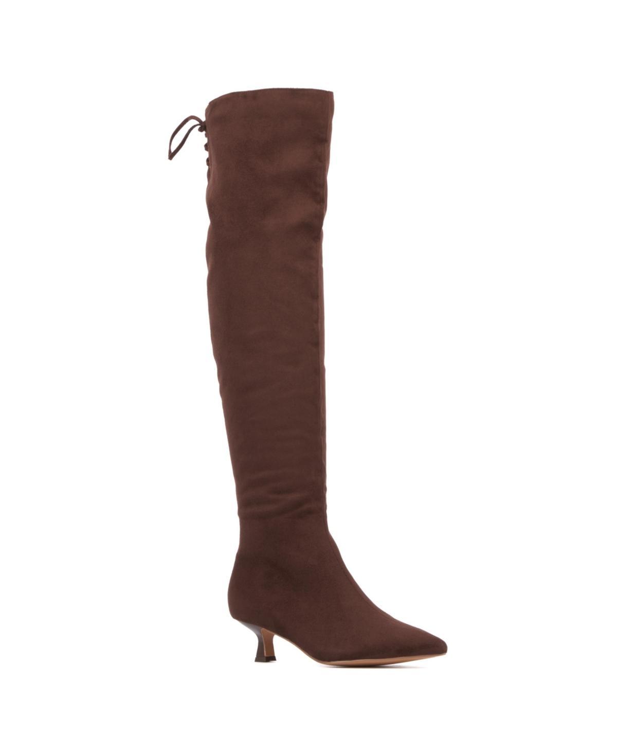 Journee Kaison Womens Tall Boots Grey Product Image