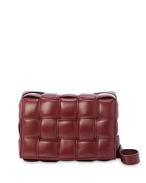 Womens The Cassette Padded Leather Crossbody Bag Product Image
