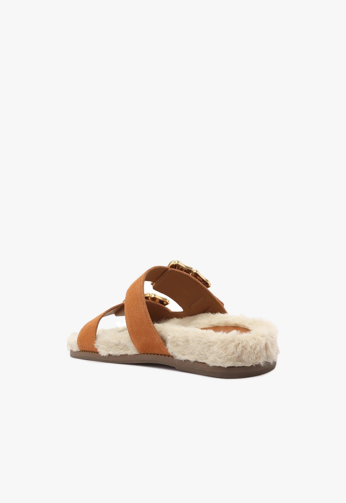Enola Weekend Sporty Cow Suede Sandal Product Image