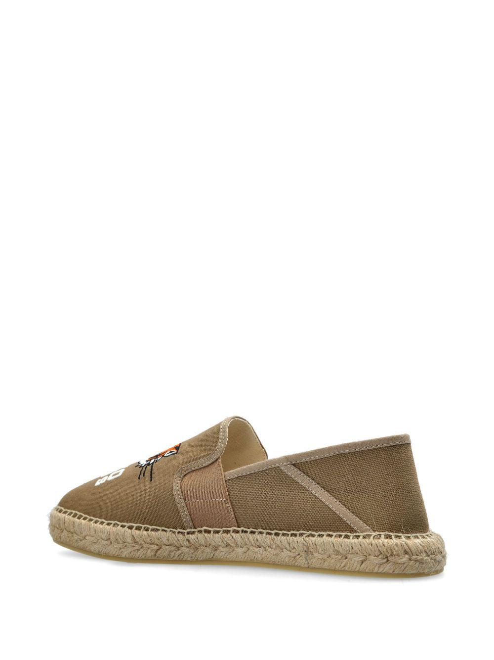 Tiger-embroidered espadrilles Product Image