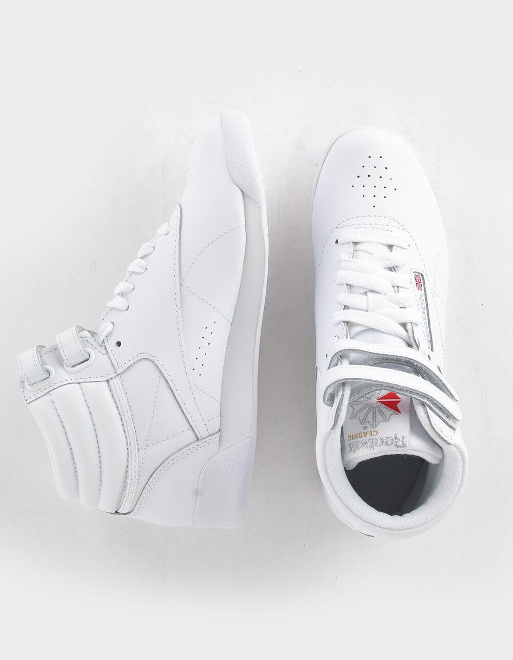 REEBOK Freestyle Hi Vintage Womens Shoes - WHITE Product Image