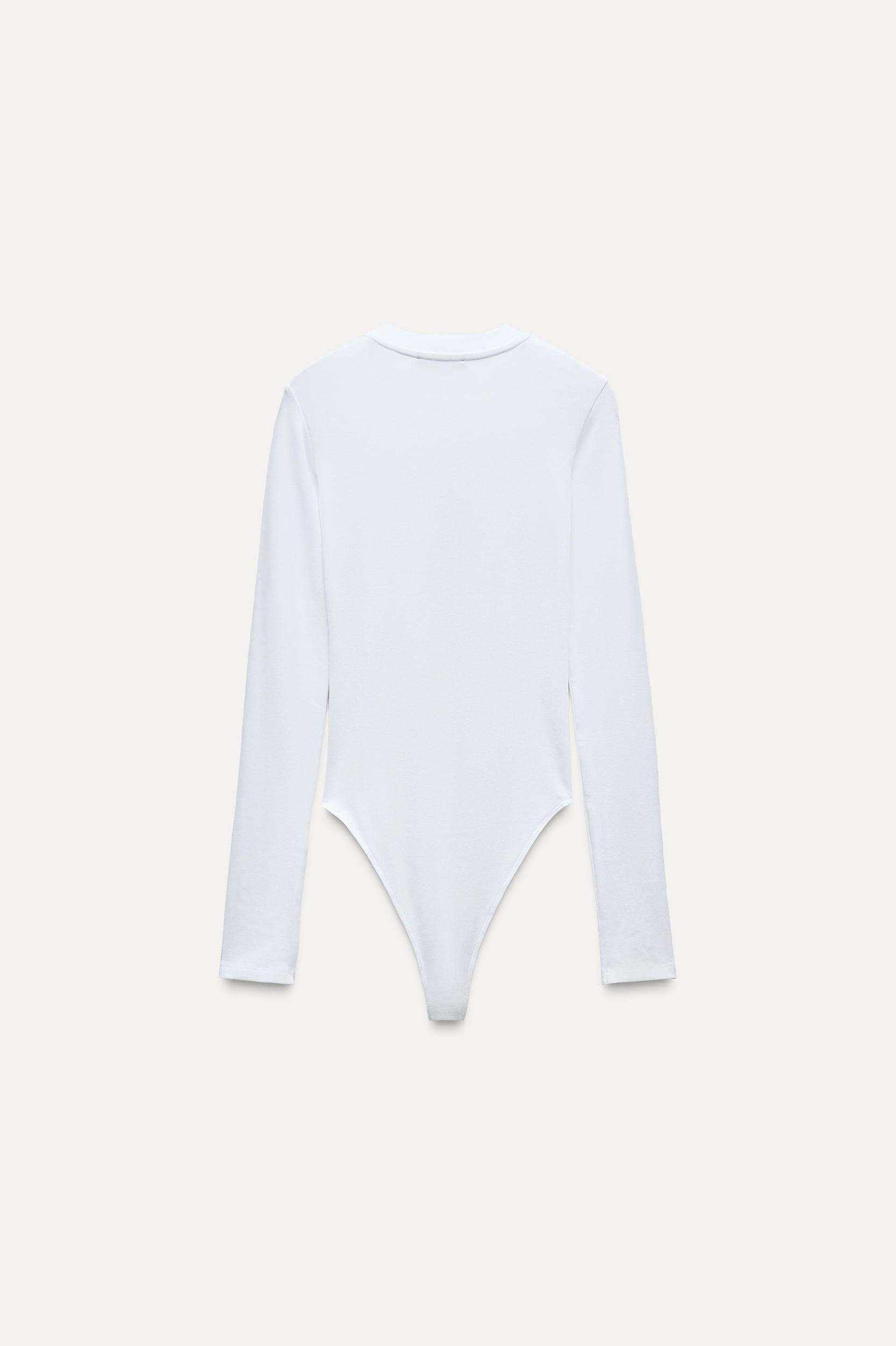 COTTON MODAL BODYSUIT Product Image