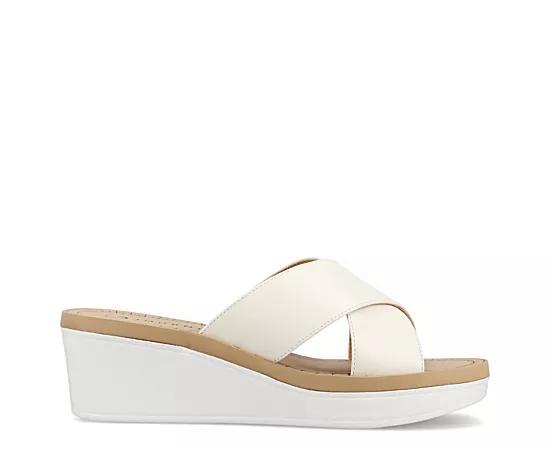 Journee Collection Womens Biara Wedge Sandal Product Image
