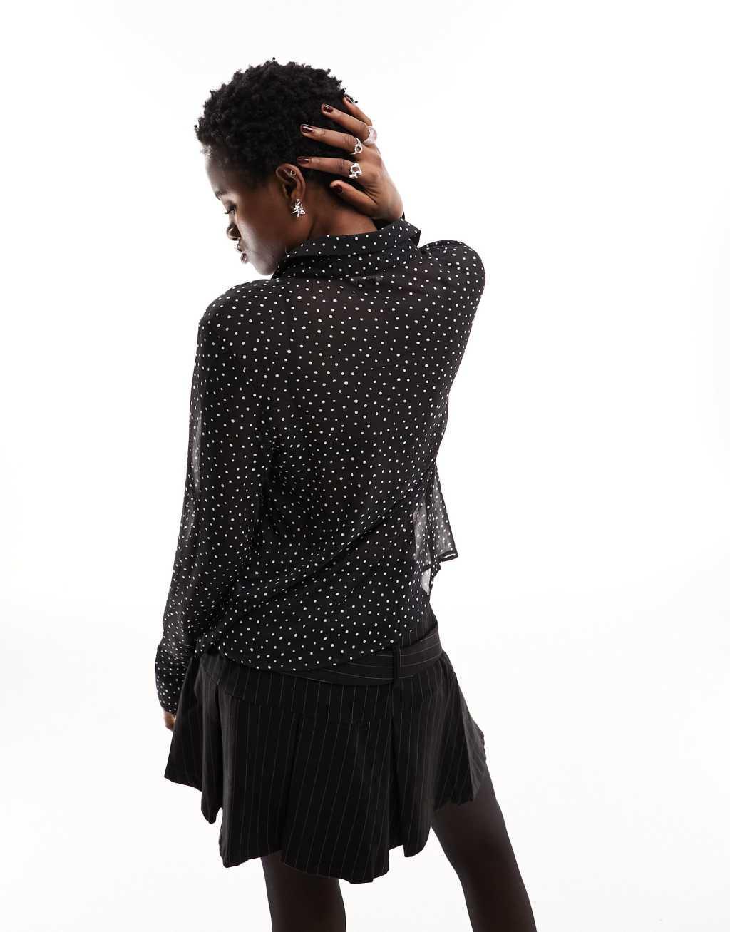 Monki long sleeve shirt Product Image