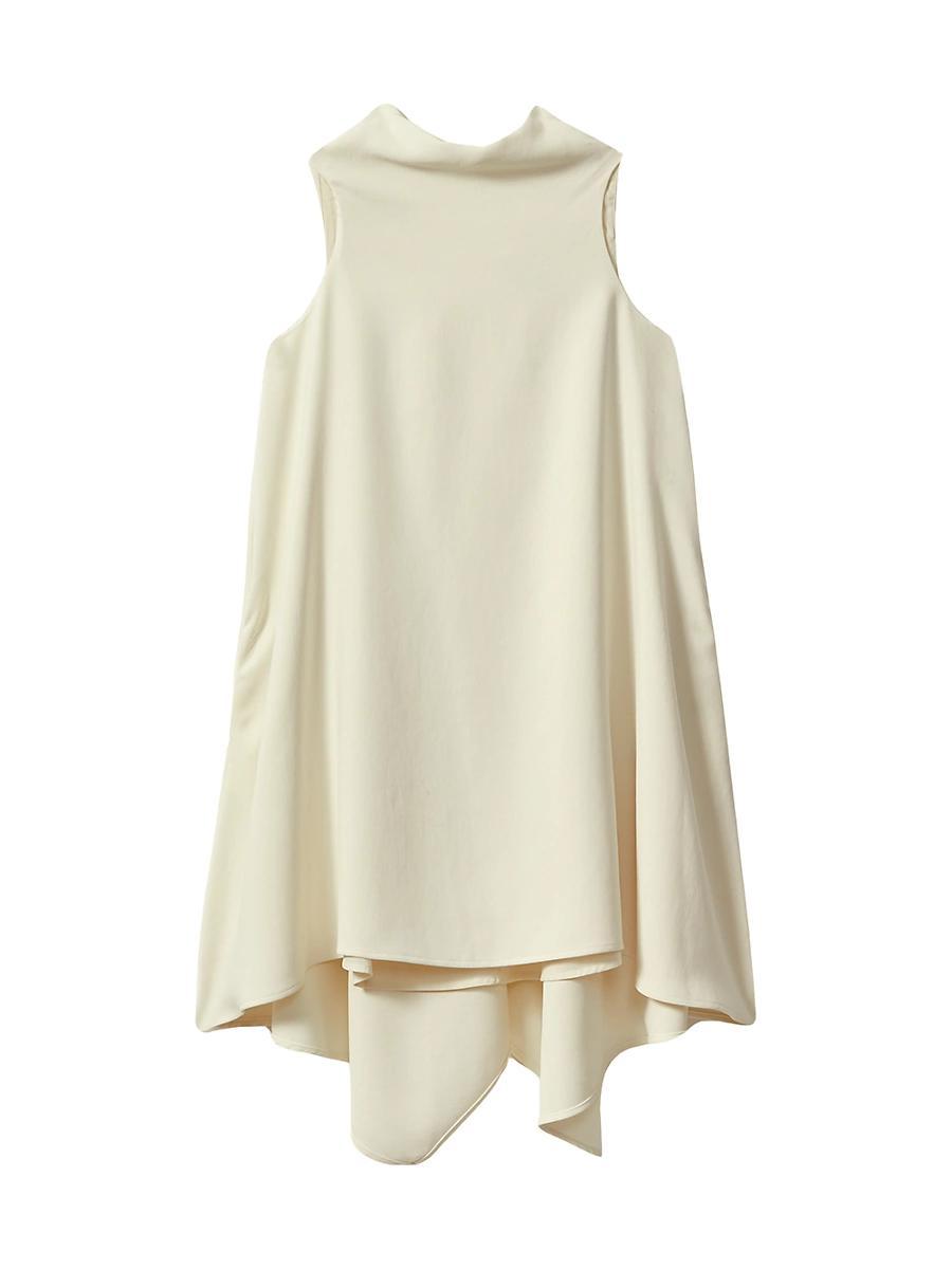 Womens Shona Draped Sleeveless Minidress Product Image