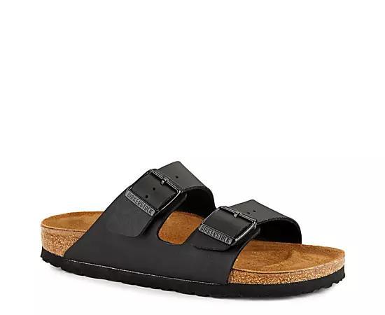 Womens Birkenstock Arizona Slide Sandal - Stone Product Image