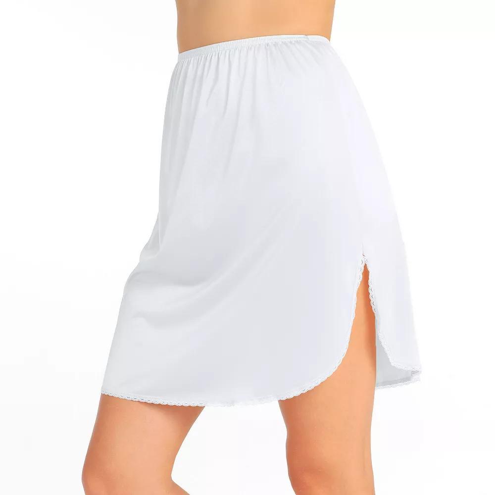 Vanity Fair Lingerie® Satin Glance™ Slit Pettislip - 20-in. - 11760, Women's, Size: XXLARGE 20, White Product Image