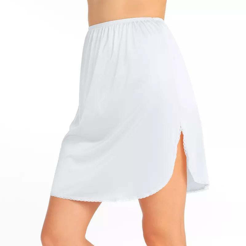 Vanity Fair Lingerie® Satin Glance™ Slit Pettislip - 20-in. - 11760, Women's, Size: XXLARGE 20, White Product Image