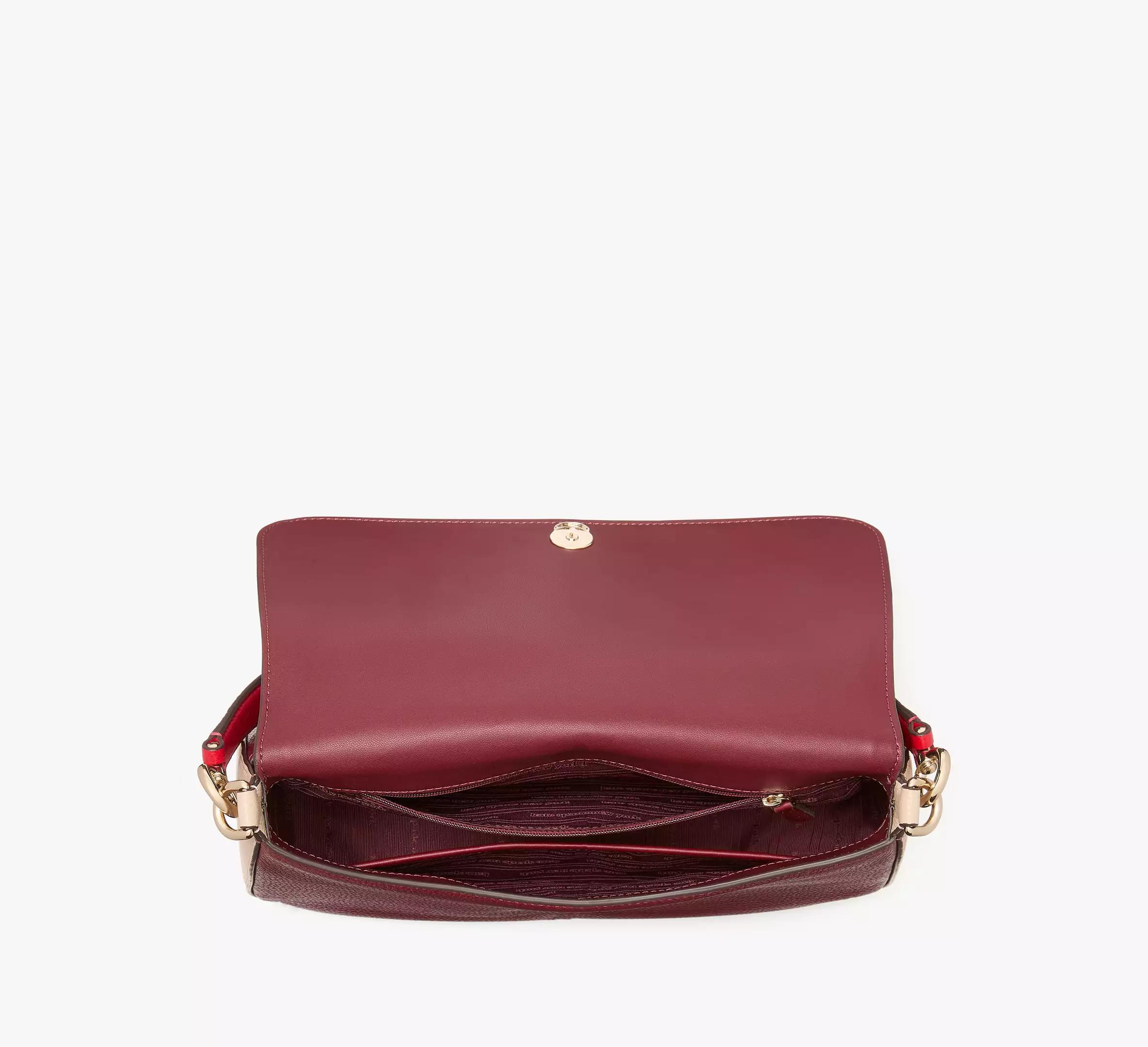 Hudson Colorblocked Convertible Flap Shoulder Bag Product Image