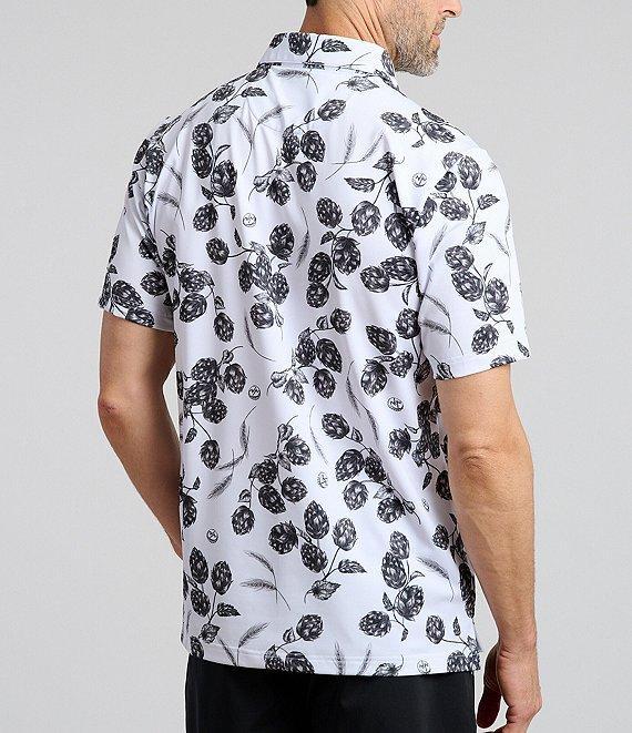 William Murray What's Hoppenin' Printed Short Sleeve Polo Shirt Product Image
