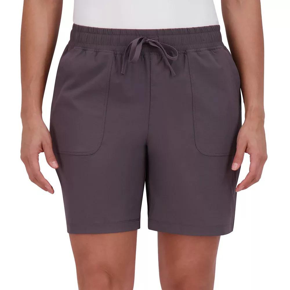 Women's ZeroXposur Mountain Stretch Ripstop 7-in. Pull-On Shorts, Size: Medium, Black Product Image
