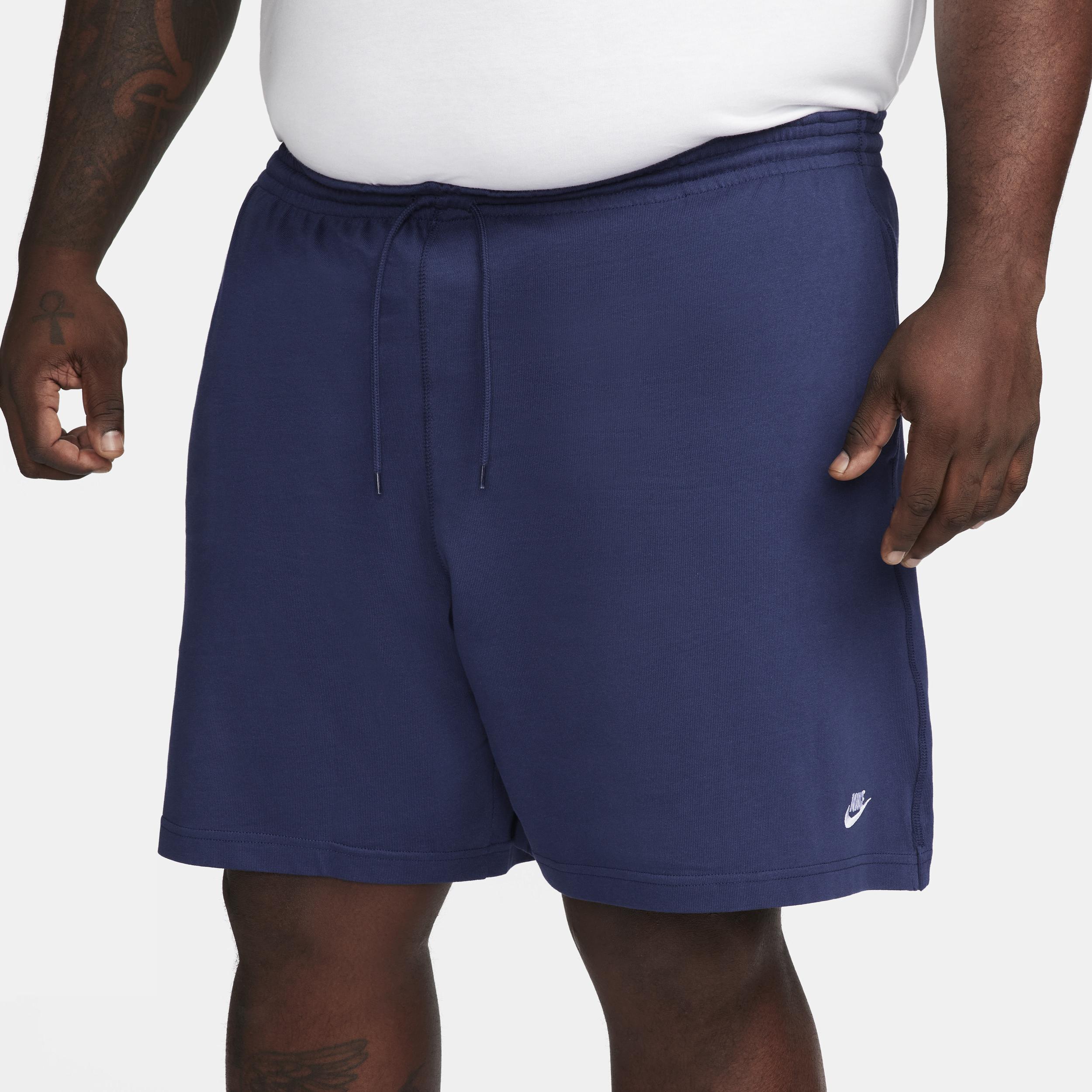 Men's Nike Club Knit Shorts, Size: XXL, Black Navy Product Image