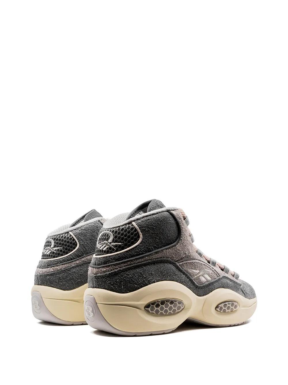 Question Mid "Grey Suede" sneakers Product Image