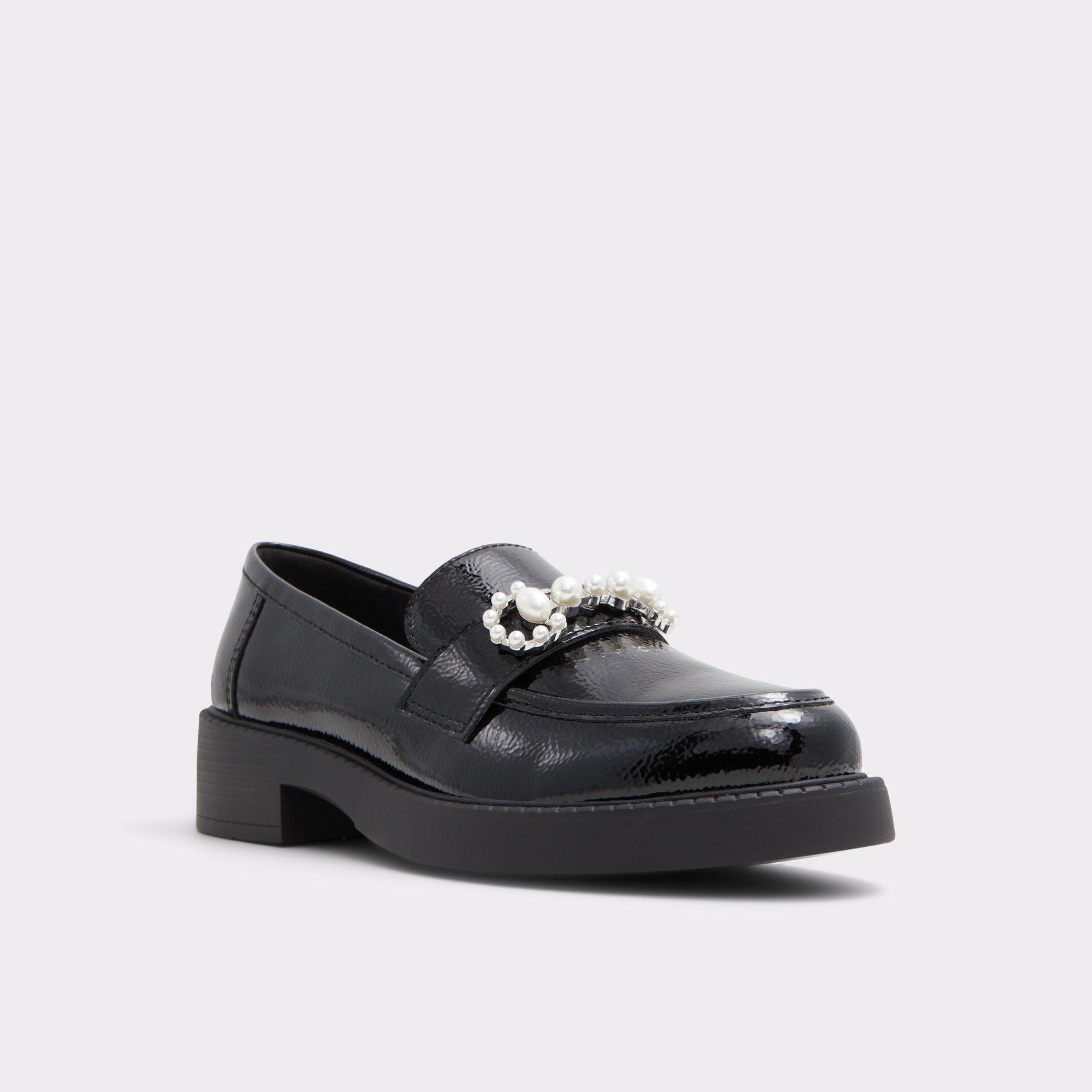 Dinara Black Women's Loafers & Oxfords | ALDO US Product Image