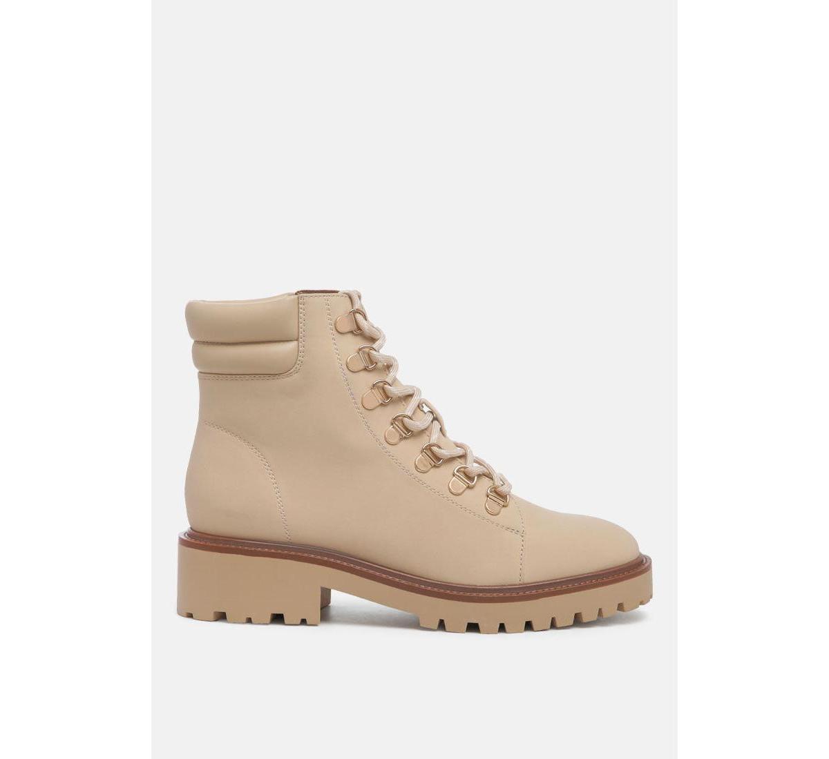 London Rag Shirly Women's Ankle Boots, Size: 7, Brown Product Image
