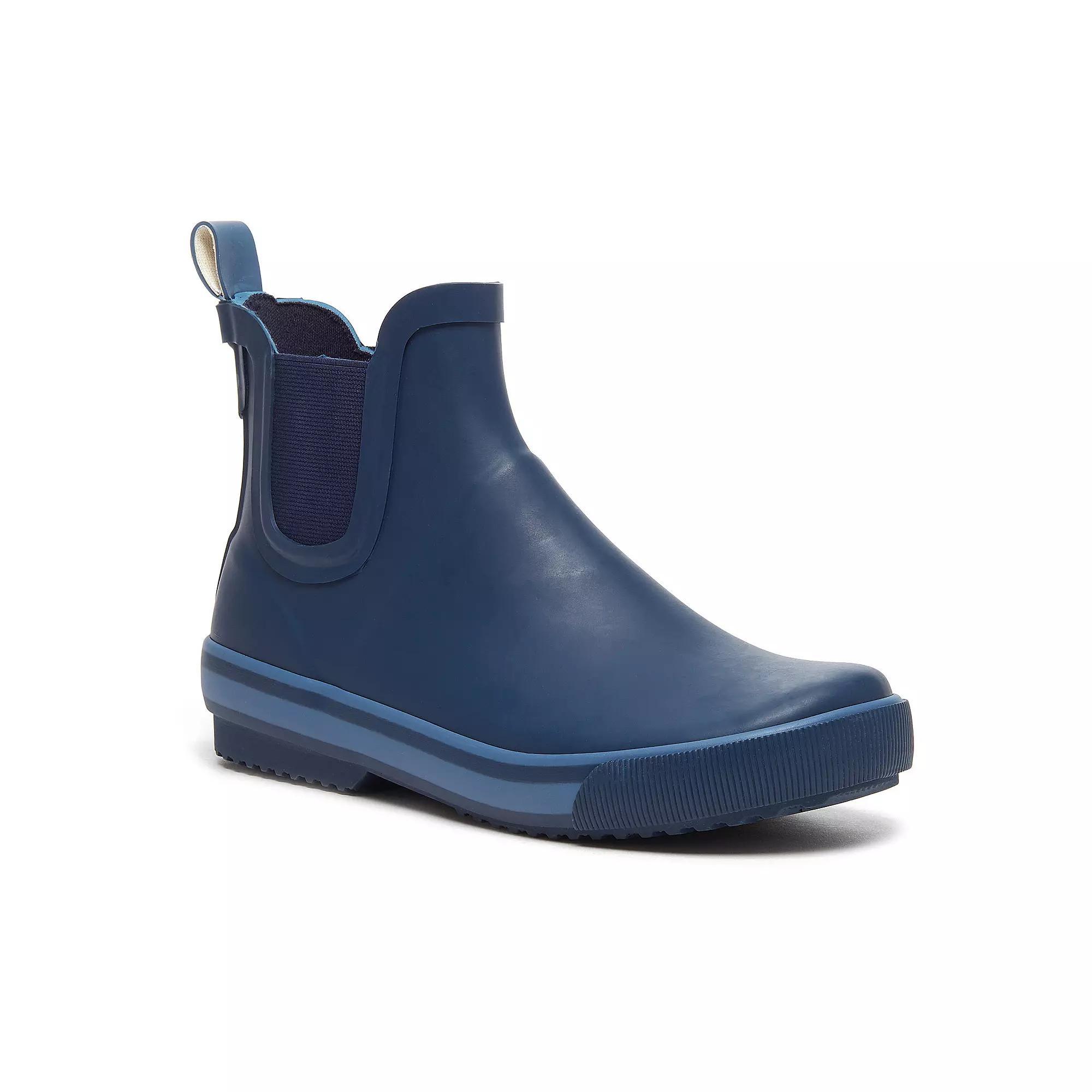 Rocket Dog Rainbow Womens Chelsea Rain Boots Blue Product Image