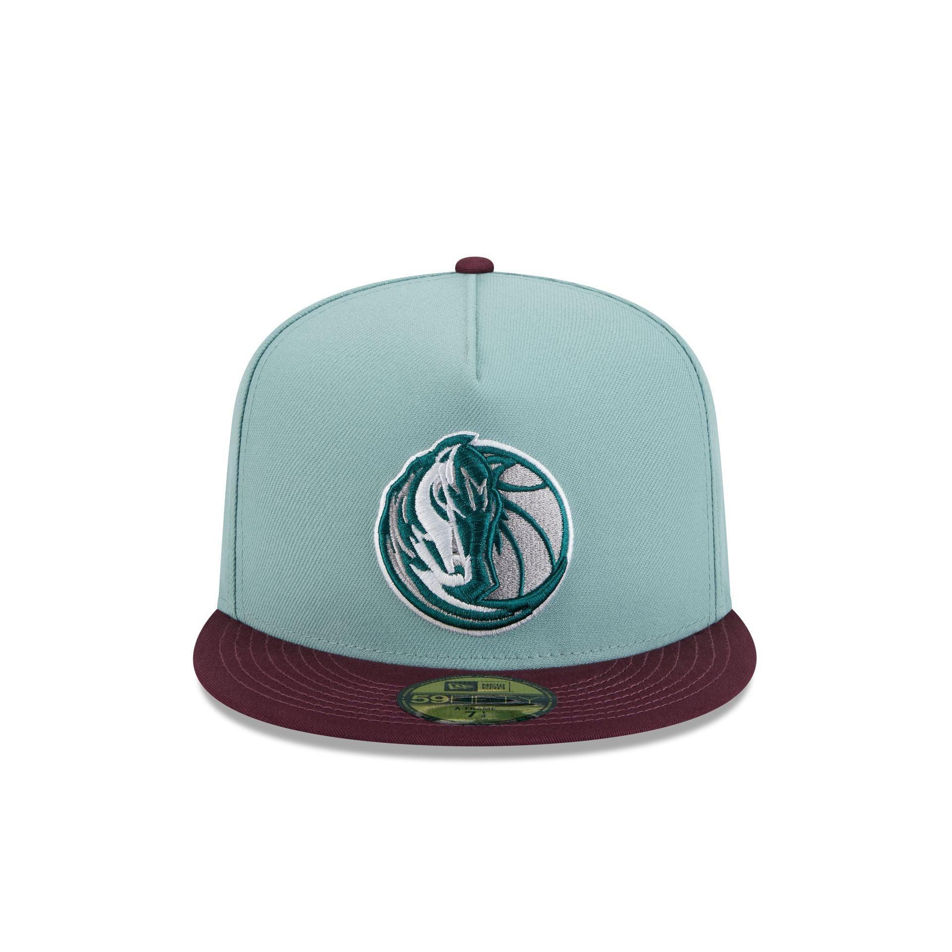 Dallas Mavericks Beach Kiss Blue 59FIFTY A-Frame Fitted Hat Male Product Image