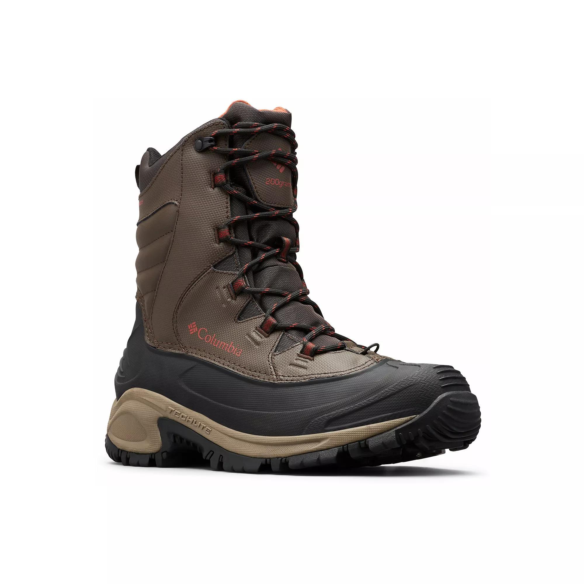 Columbia Bugaboot III Men's Leather Waterproof Boots, Size: 10 Wide, Cordovan Rusty Product Image