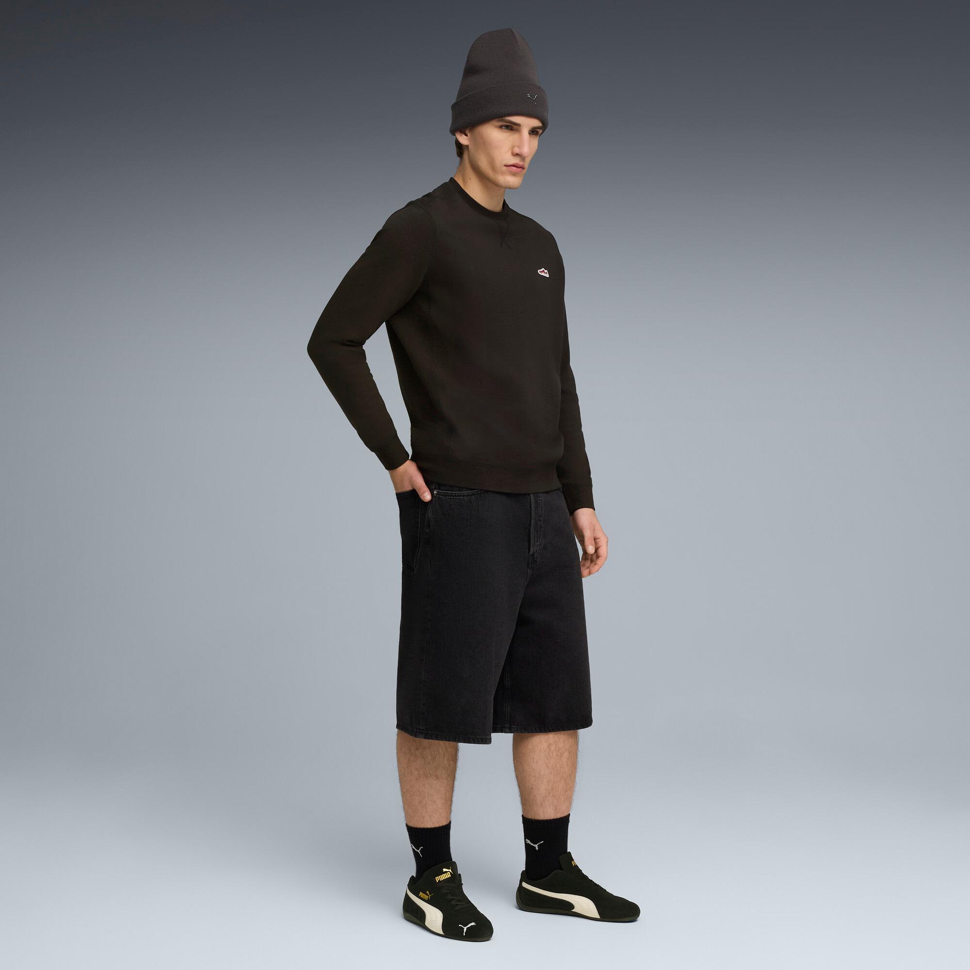 Wardrobe Essentials Suede Crew Men Product Image